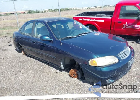 2003 Nissan Sentra Gxe z USA, uszkodzony, nr VIN 3N1CB51D43L815897